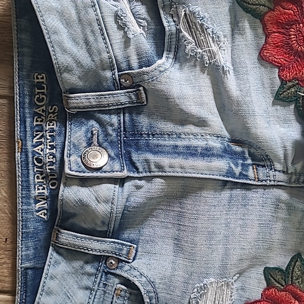 AE HI Rise Shortie Shorts - Picture 4 of 6